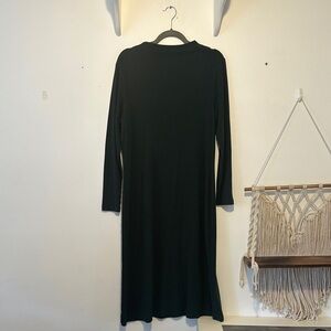 Time and Tru Green Long Sleeve Dress